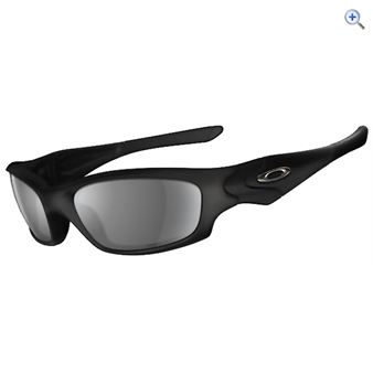 Oakley Polarised Straight Jacket (Matte Black/Grey) - Colour: Matte Black